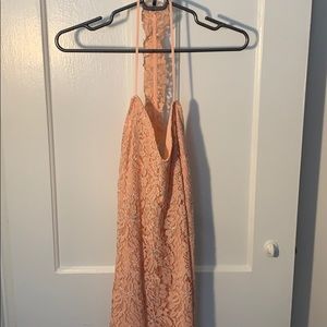 Acadia Dress in Sorbet Pink